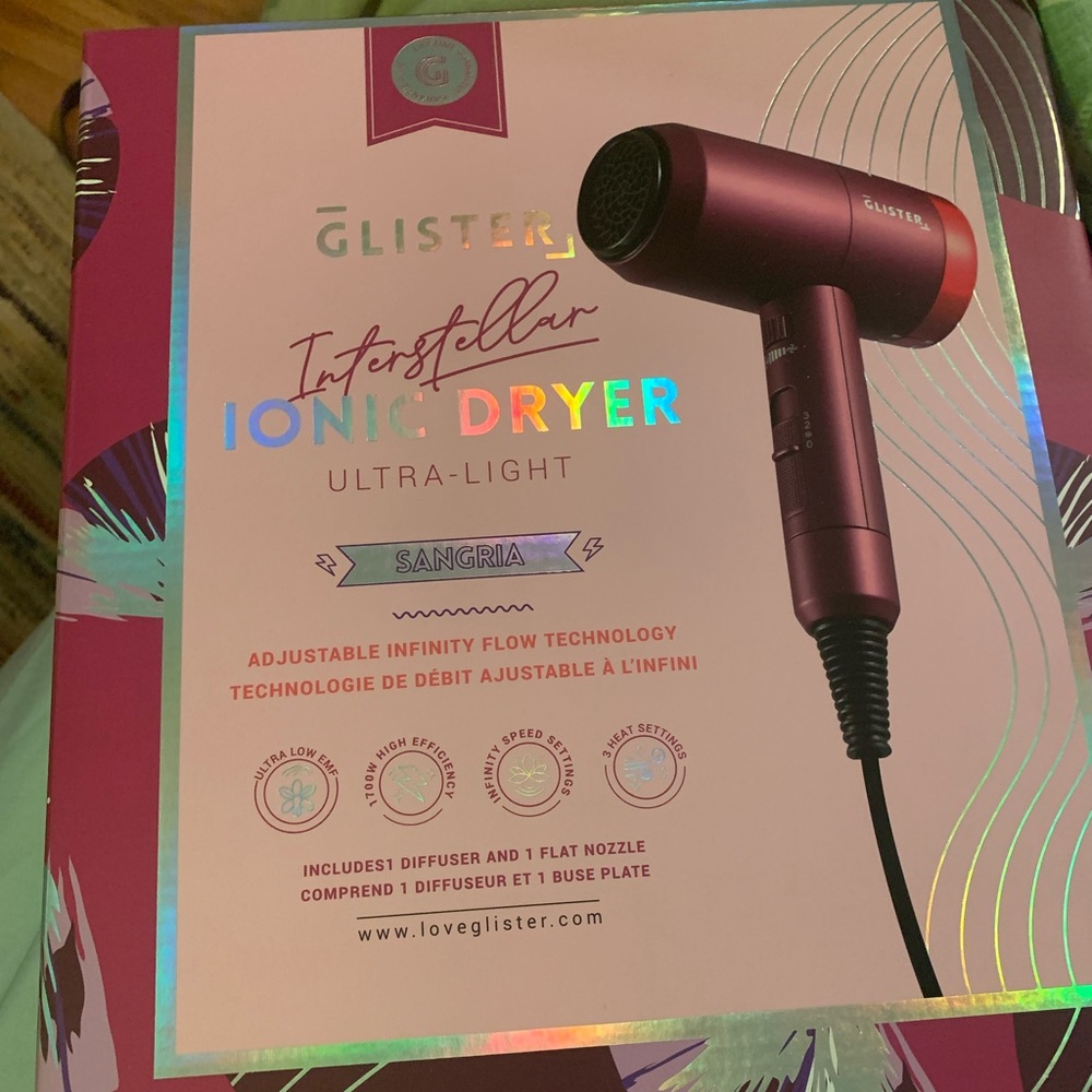 Brand New Ionic Interstellar Hair Dryer